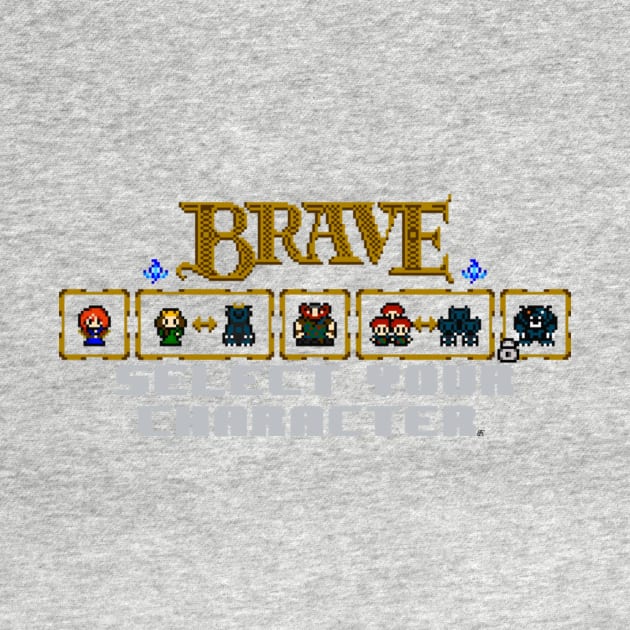 BRAVE SELECT SCREEN by MastaKong19